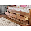 Furniture of America Lia Twin Captain Bed