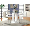 Furniture of America - FOA Lodia II Round Counter Height Table