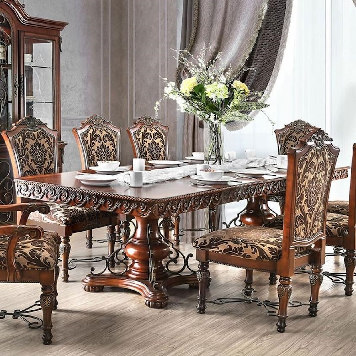 Furniture of America Lucie Dining Table