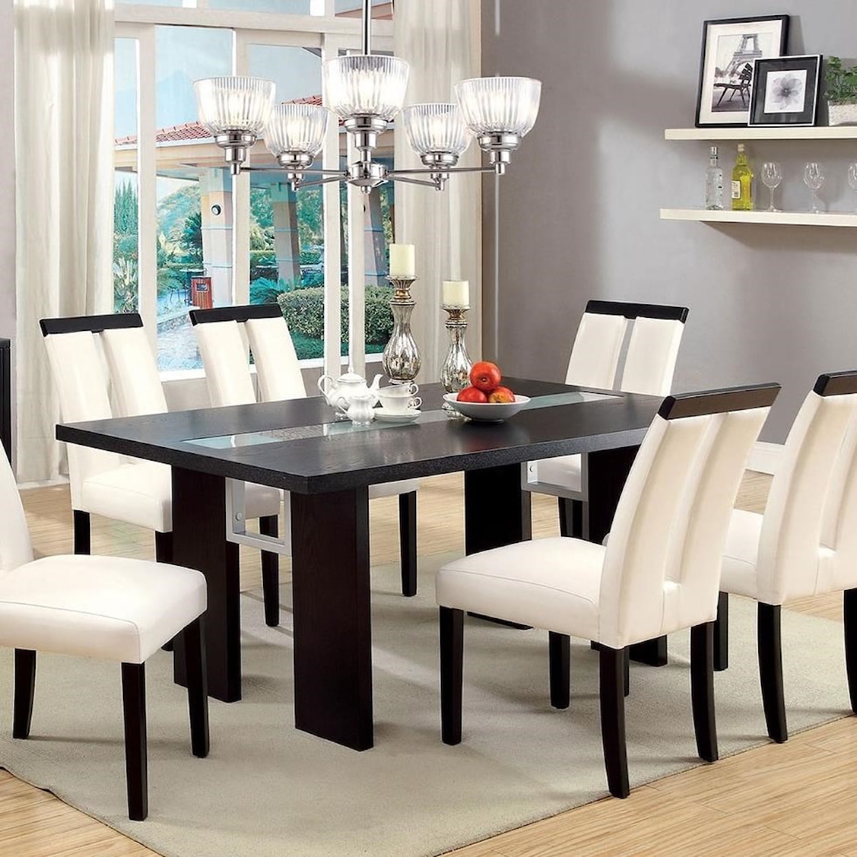 Furniture of America - FOA Luminar Dining Table