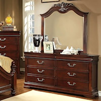 Traditional Dresser with Felt-Lined Drawer