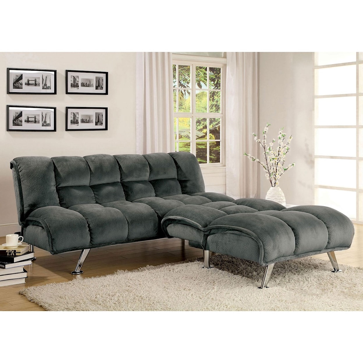 Furniture of America Marbelle Futon