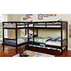 Furniture of America Marquette Quadruple Twin Bunk Bed