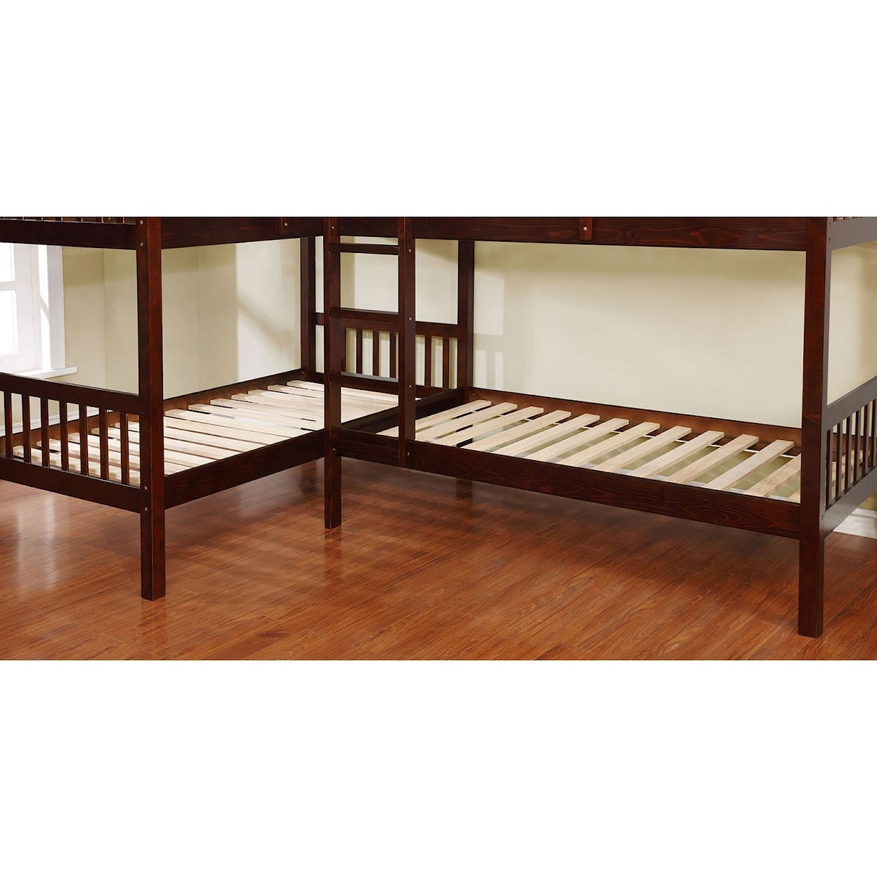 FUSA Marquette Quadruple Twin Bunk Bed