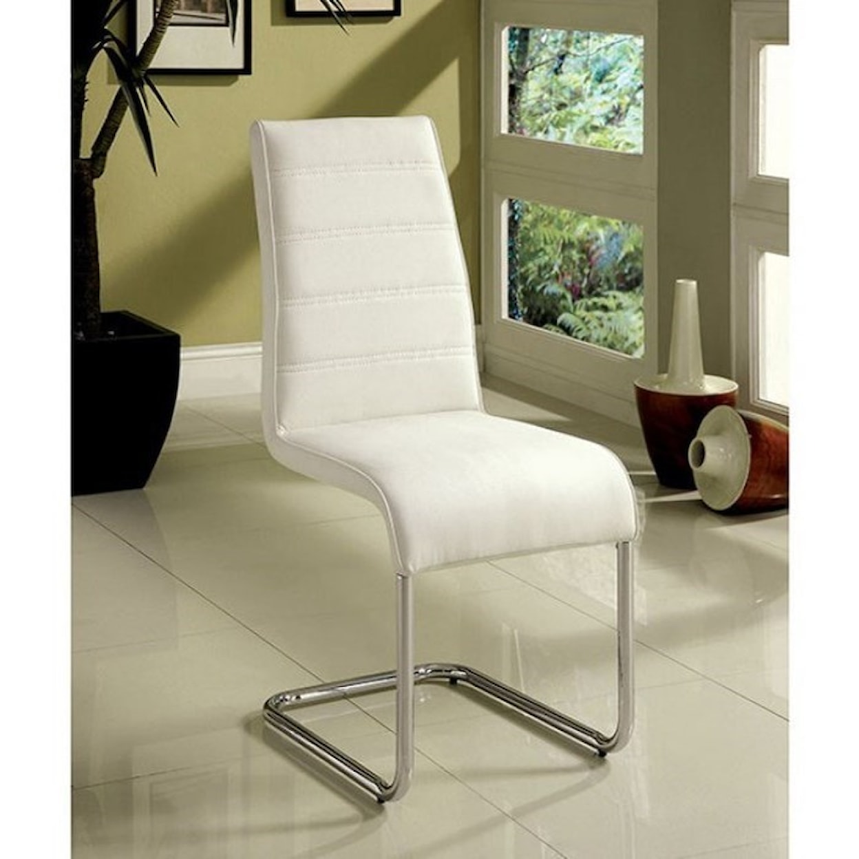Furniture of America - FOA Mauna Set of 2 Side Chairs