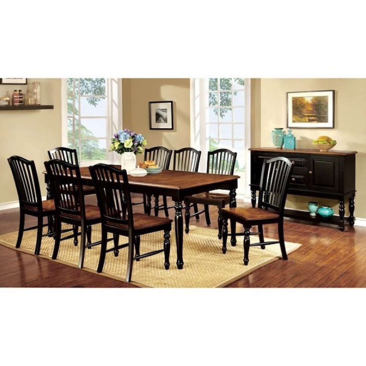 Furniture of America - FOA Mayville Set of 2 Side Chairs