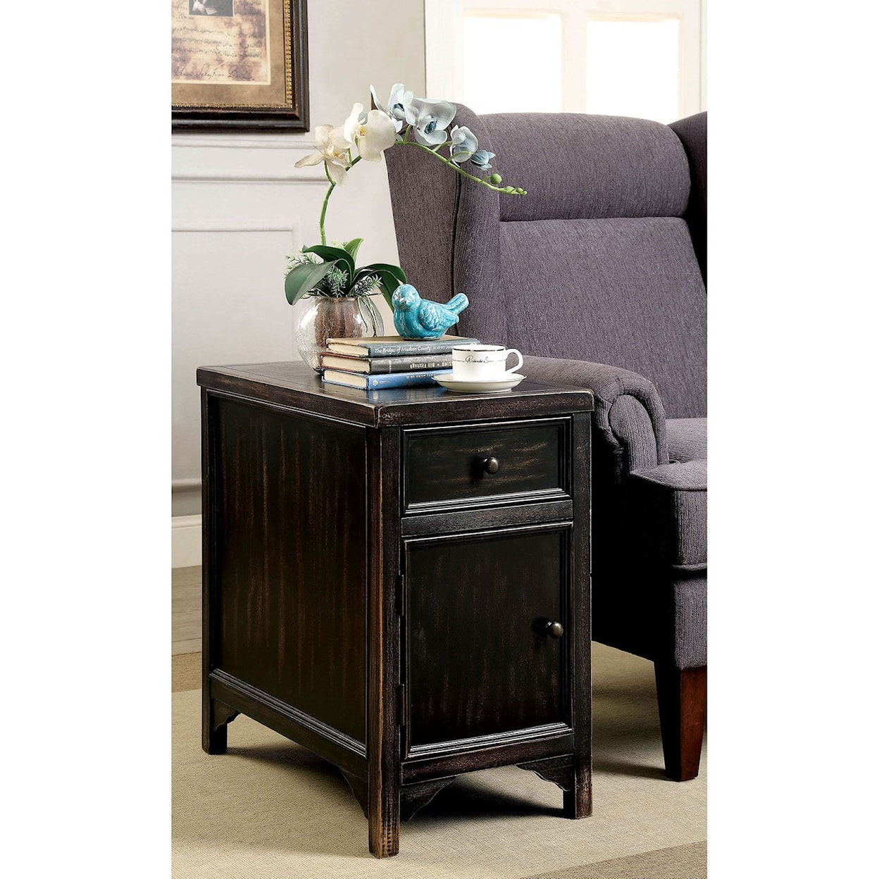 Furniture of America - FOA Meadow Side Table