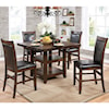Furniture of America Meagan II Counter Height Dining Set