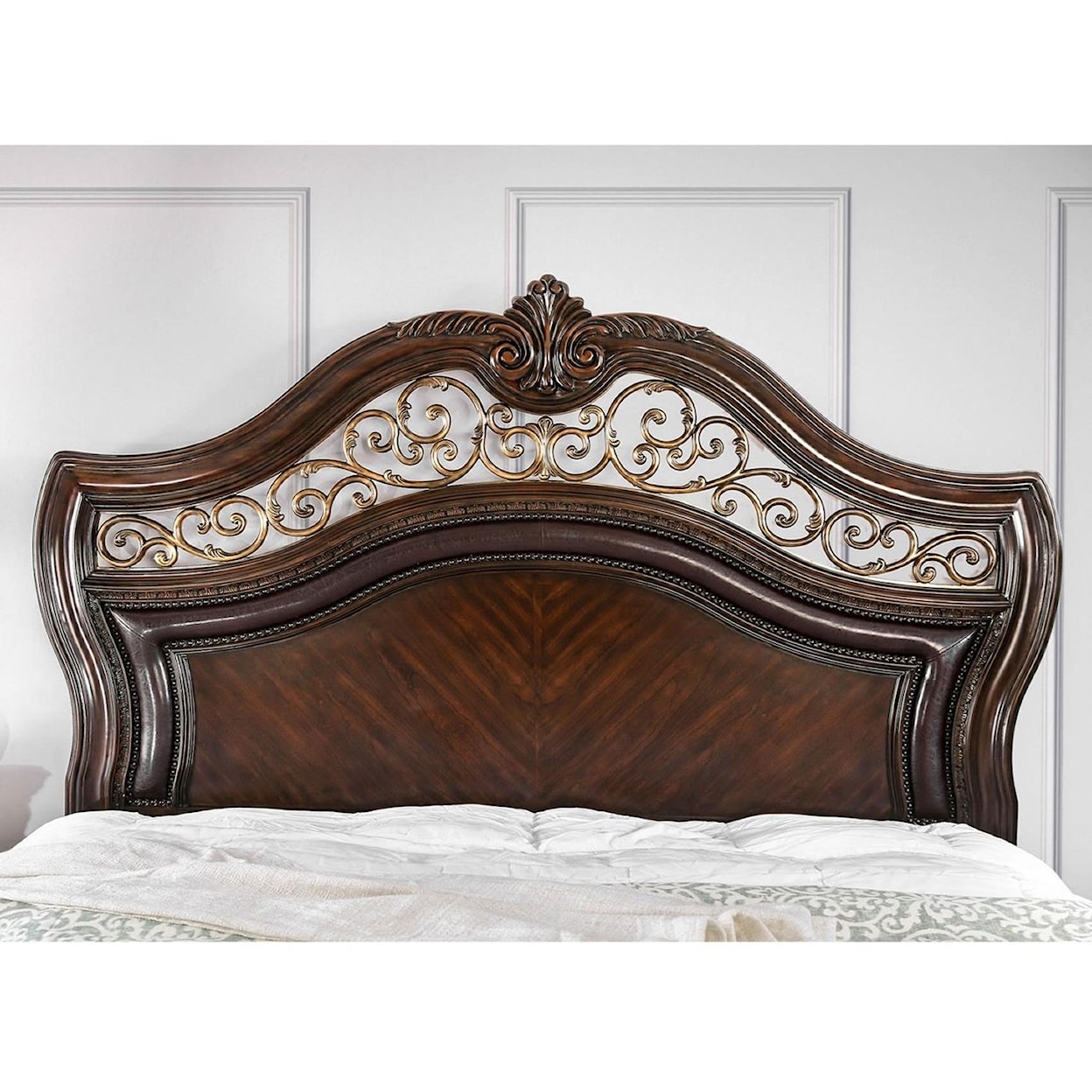 Furniture of America Menodora King Bed