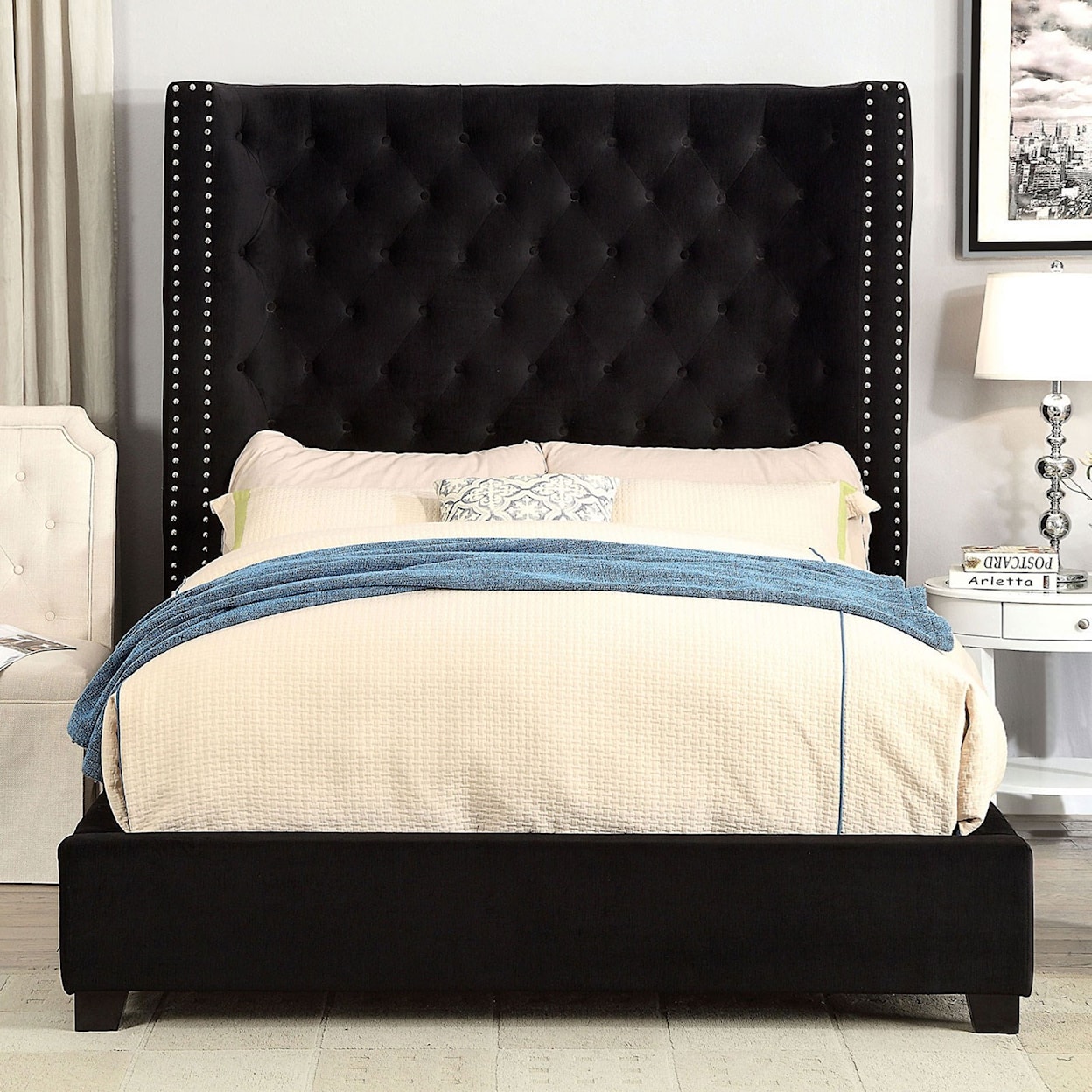 Furniture of America - FOA Mirabelle King Bed