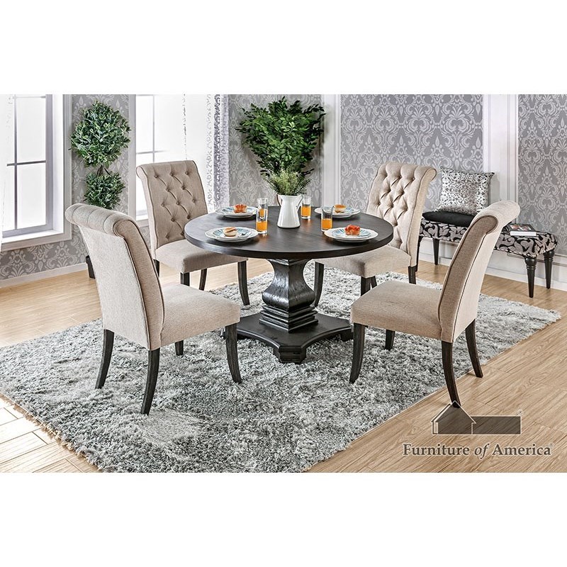 Furniture of America FOA Nerissa CM3840RT TABLE Vintage Style