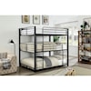 Furniture of America - FOA Olga III Full Triple Decker Bed