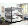 Furniture of America Olga III Queen Triple Decker Bed