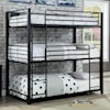 Furniture of America - FOA Olga III Twin Triple Decker Bed