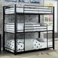 Twin Triple Decker Bed