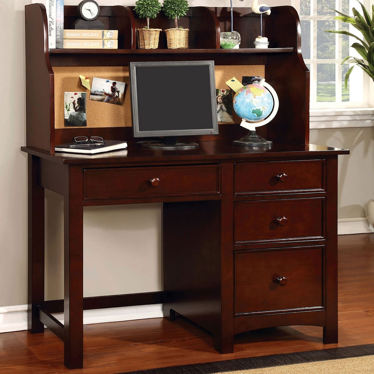 FUSA Omnus Desk and Hutch