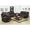 FUSA Oxford Reclining Sofa