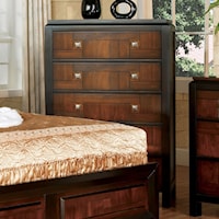 Transitional Chest with 5 Drawers