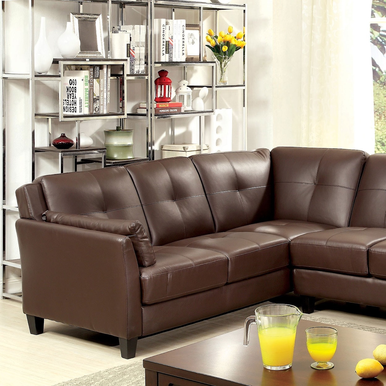 Furniture of America Peever II Sectional