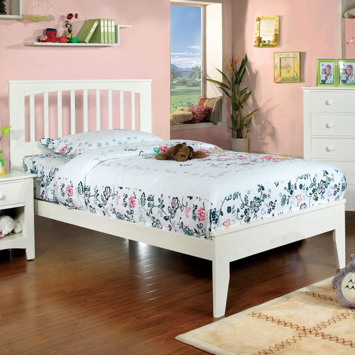 Furniture of America Pine Brook Twin Bed