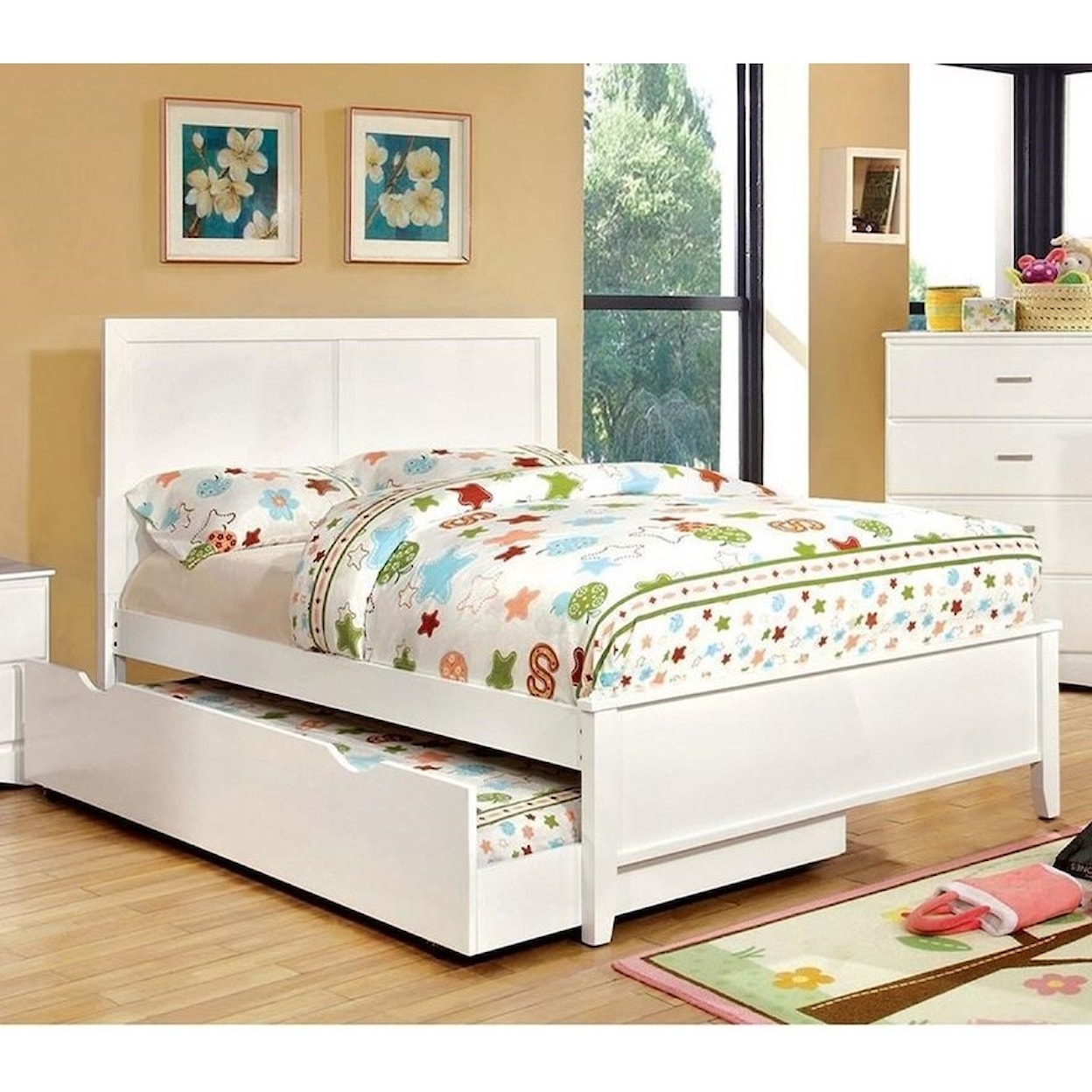 Furniture of America Prismo Twin Bed