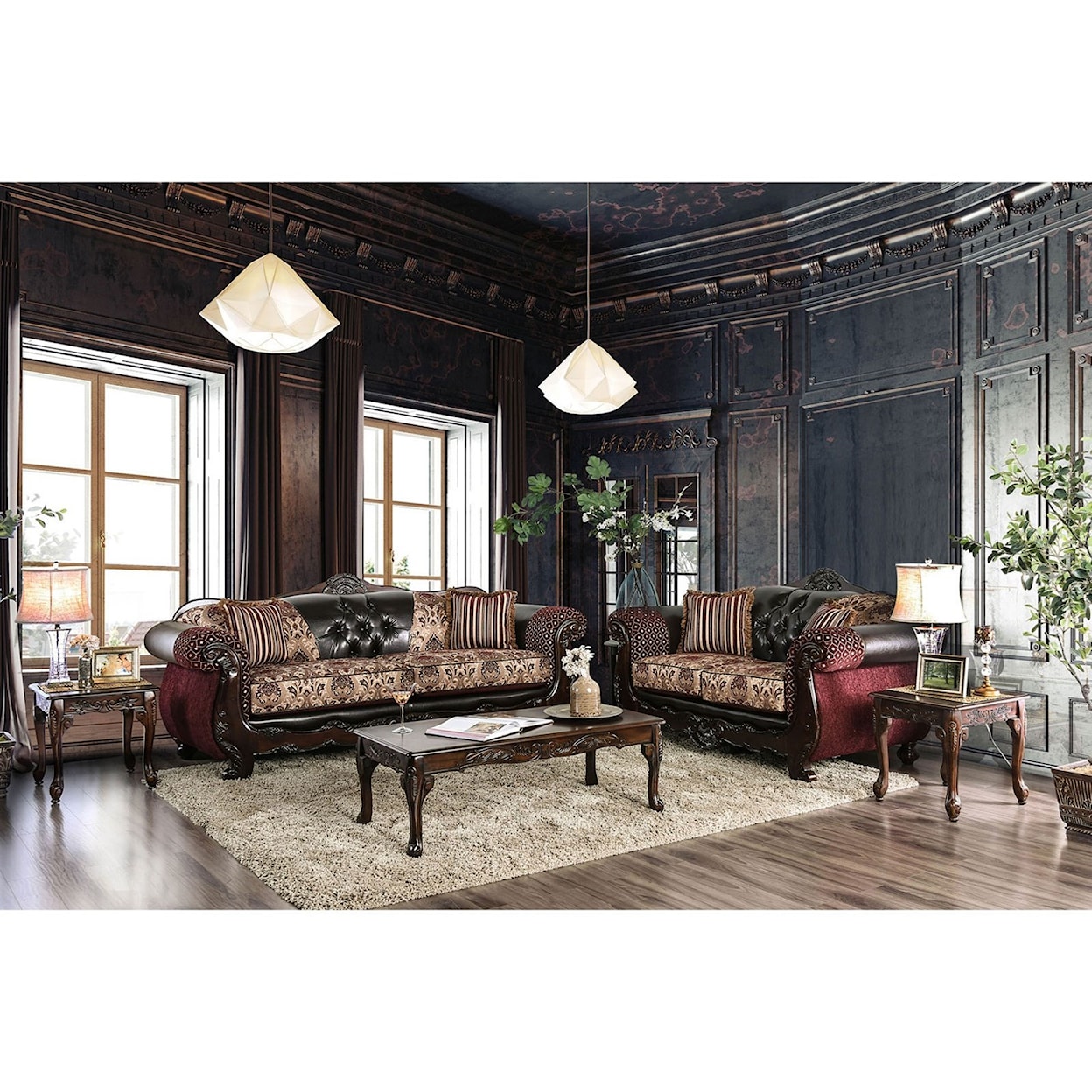 Furniture of America - FOA Quirino Living Room Group