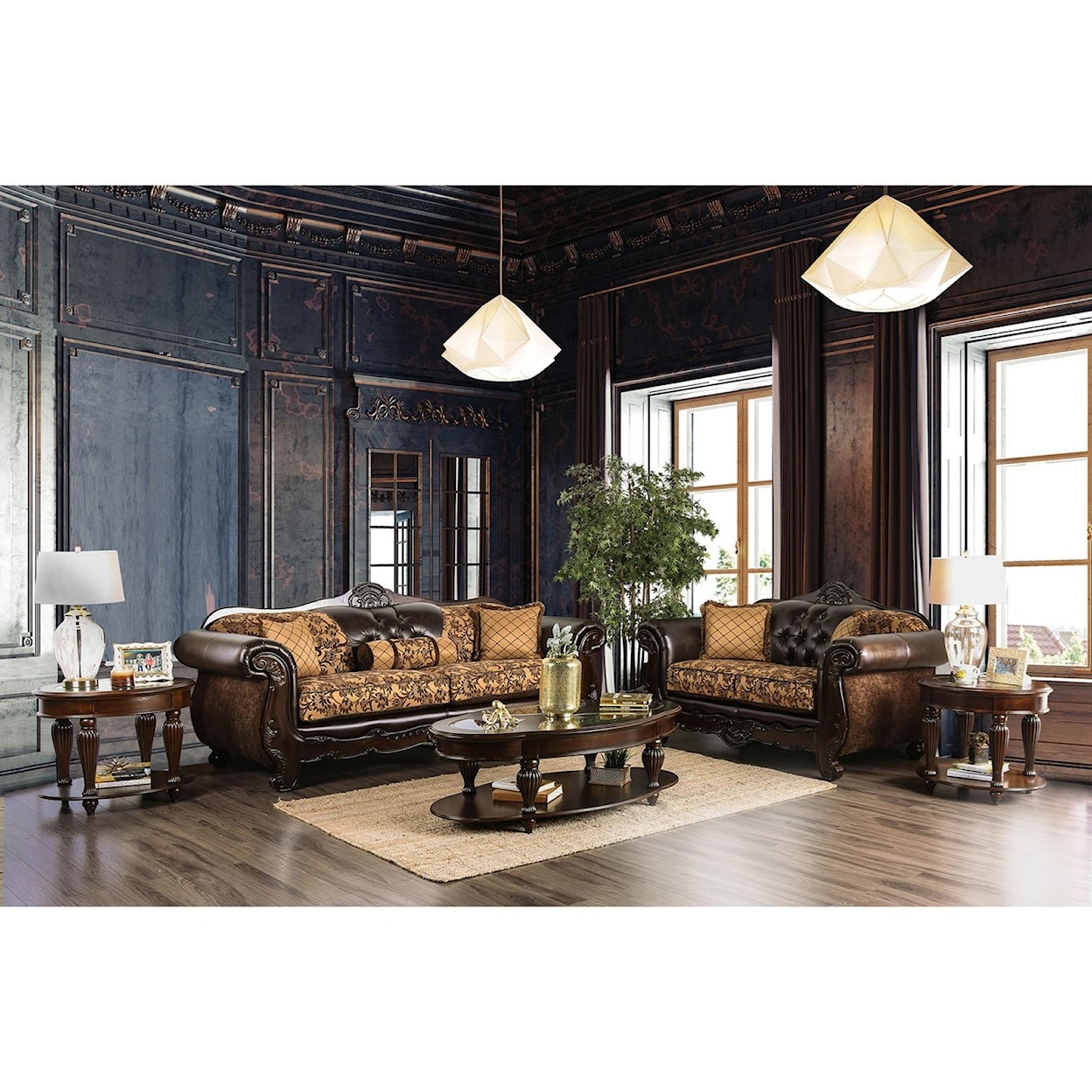 Furniture of America - FOA Quirino Living Room Group