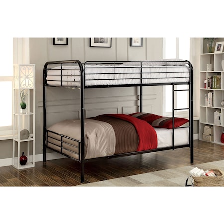 Metal Twin/Twin Bunk Bed