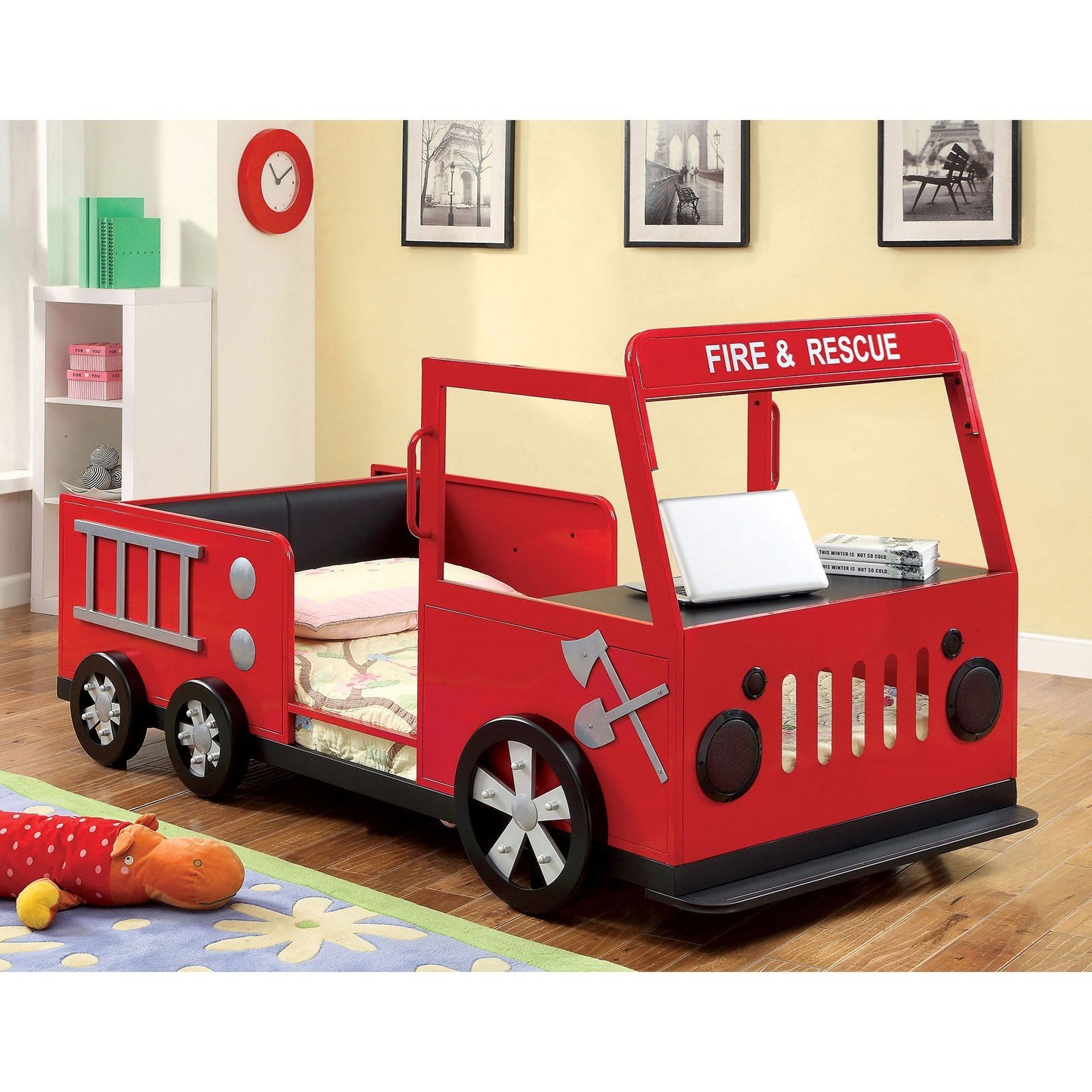 Fire truck deals bed