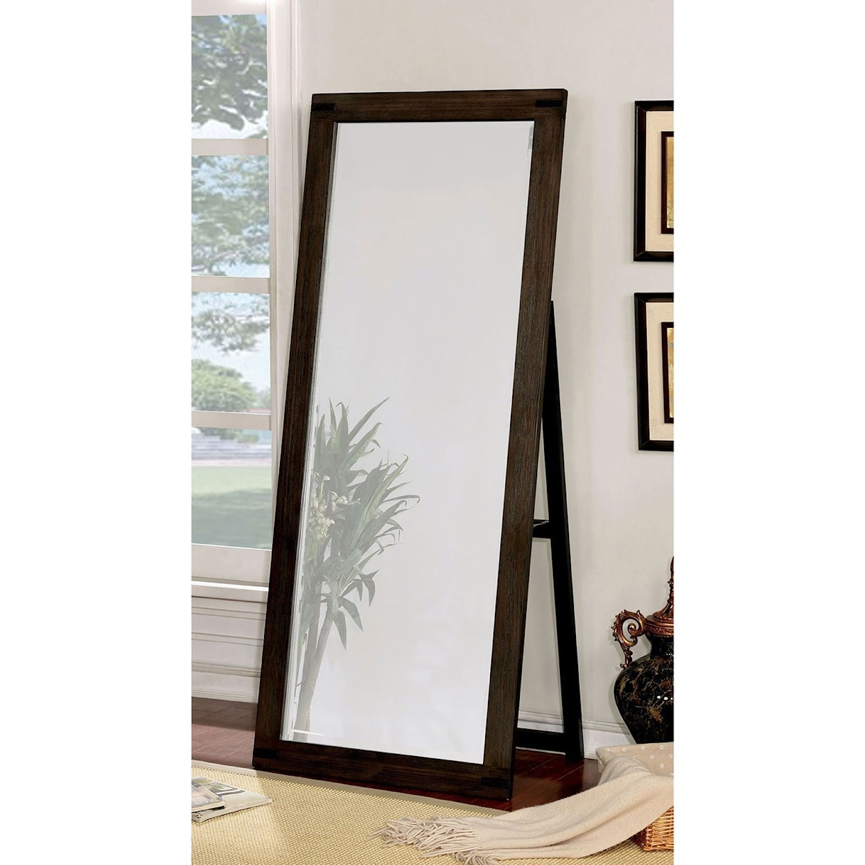 Furniture of America Rexburg Standing Mirror