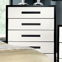 Contemporary 5 Drawer Chest of Drawers