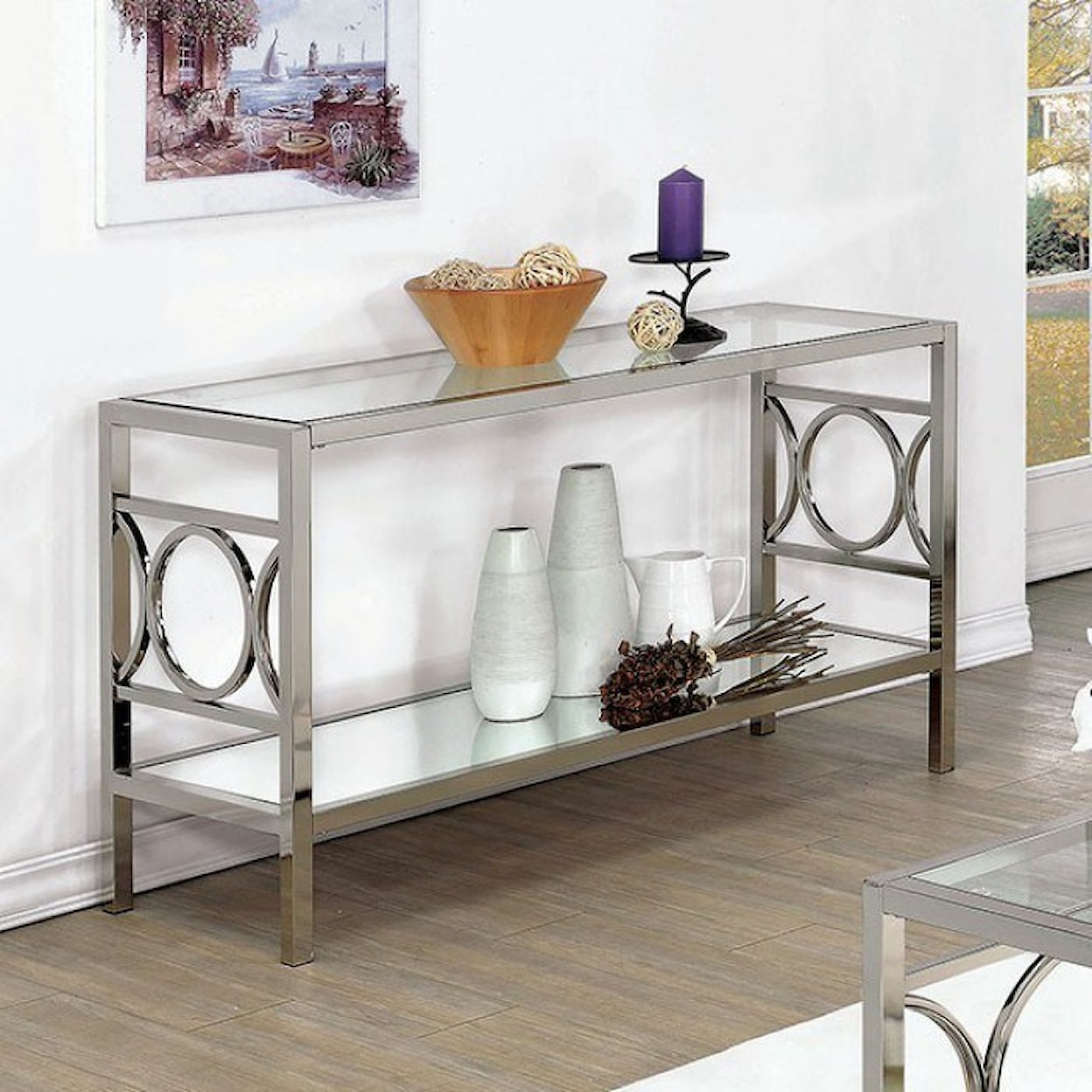 Furniture of America Rylee Sofa Table