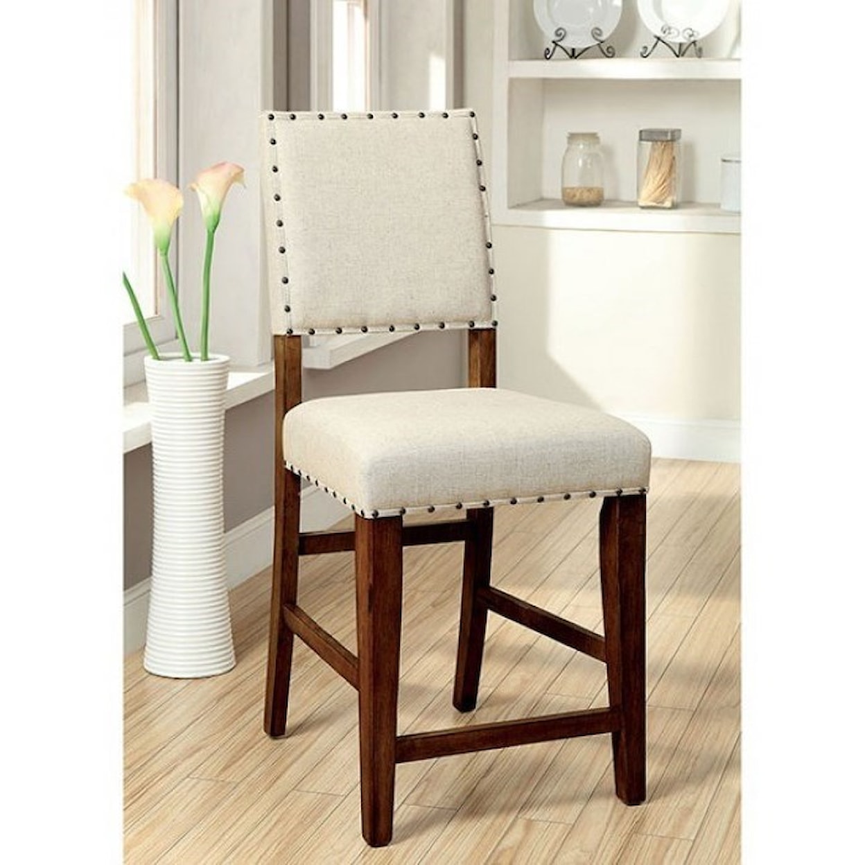 Furniture of America Sania III Counter Height Chair