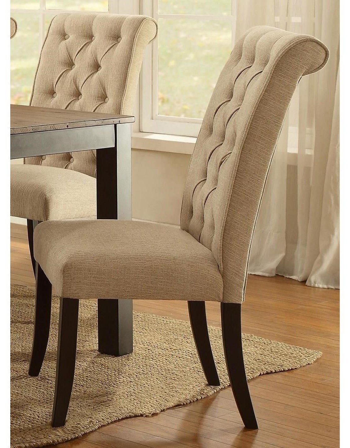 Ashley charrell dining new arrivals upholstered side chair