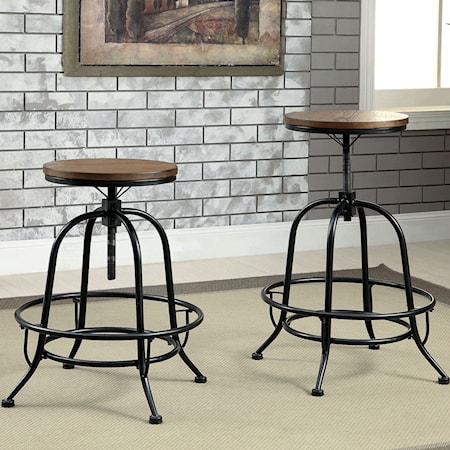 Set of 2 Counter Ht. Stools