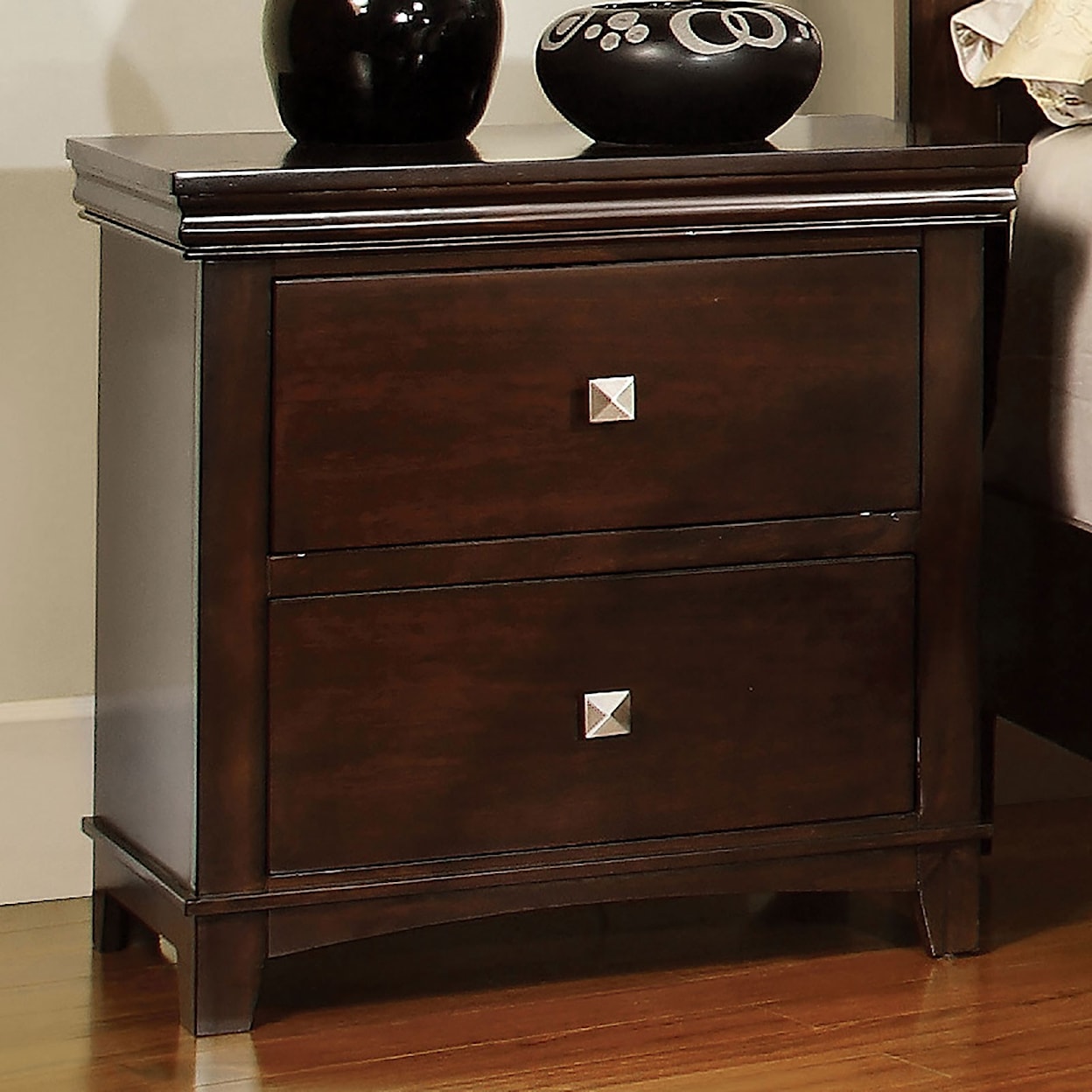 Furniture of America Spruce Nightstand