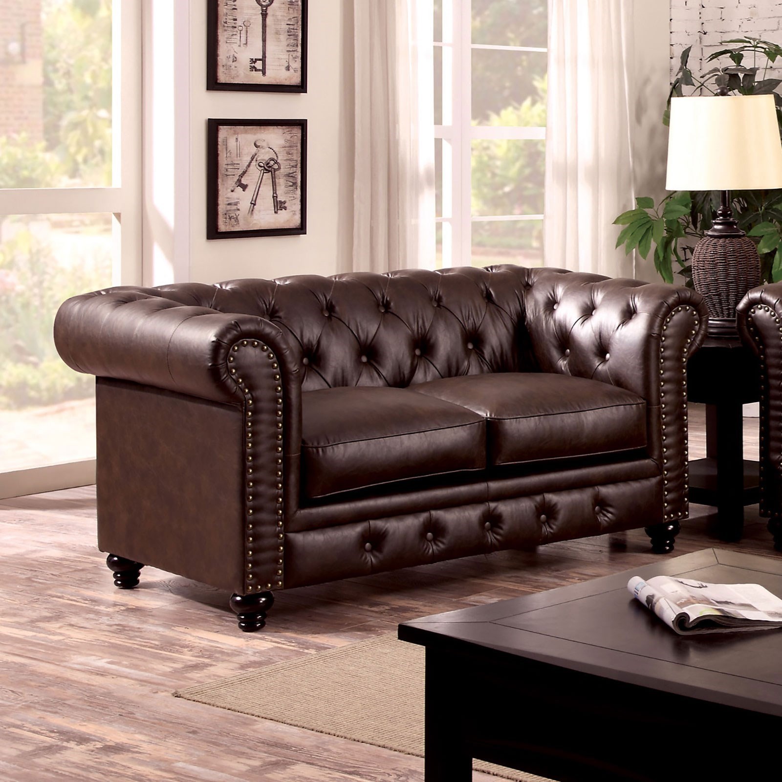 Furniture of America Stanford Loveseat