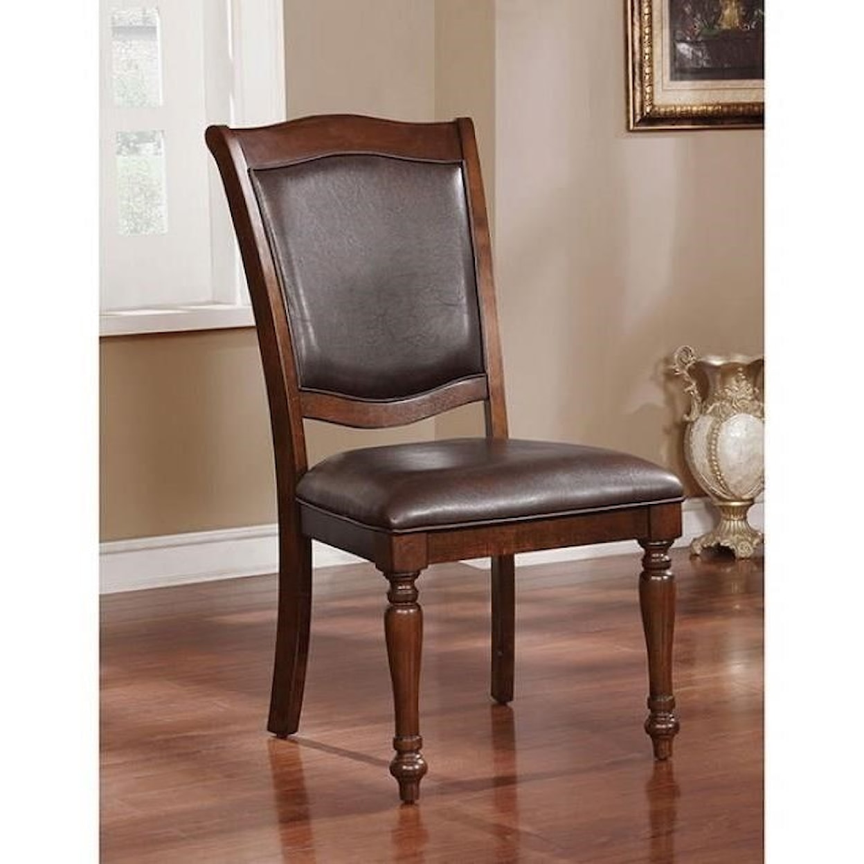 Furniture of America - FOA Sylvana Set of 2 Side Chairs