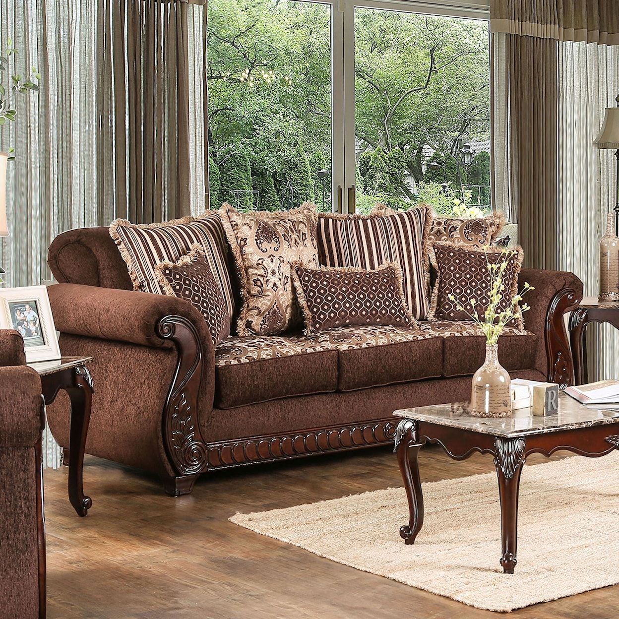 Furniture of America Tabitha Sofa