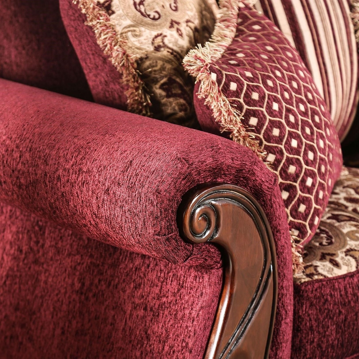 Furniture of America - FOA Tabitha Upholstered Chair