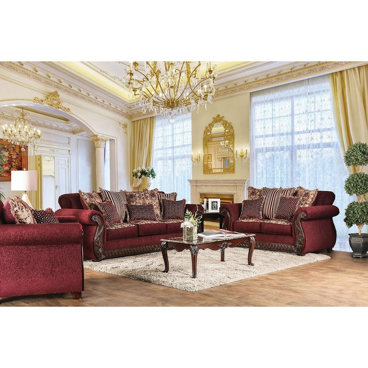 Furniture of America Tabitha Sofa