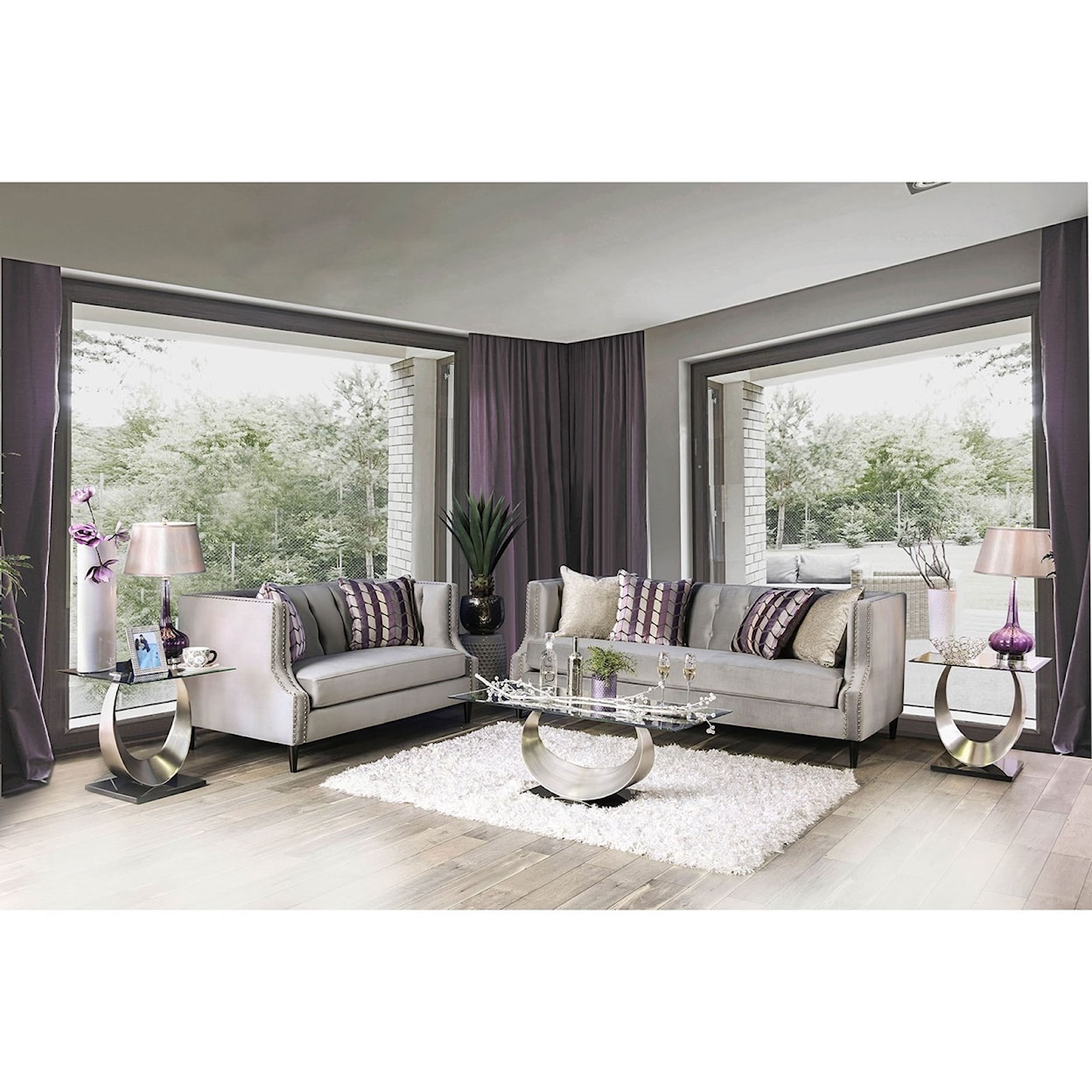 Furniture of America Tegan Sofa