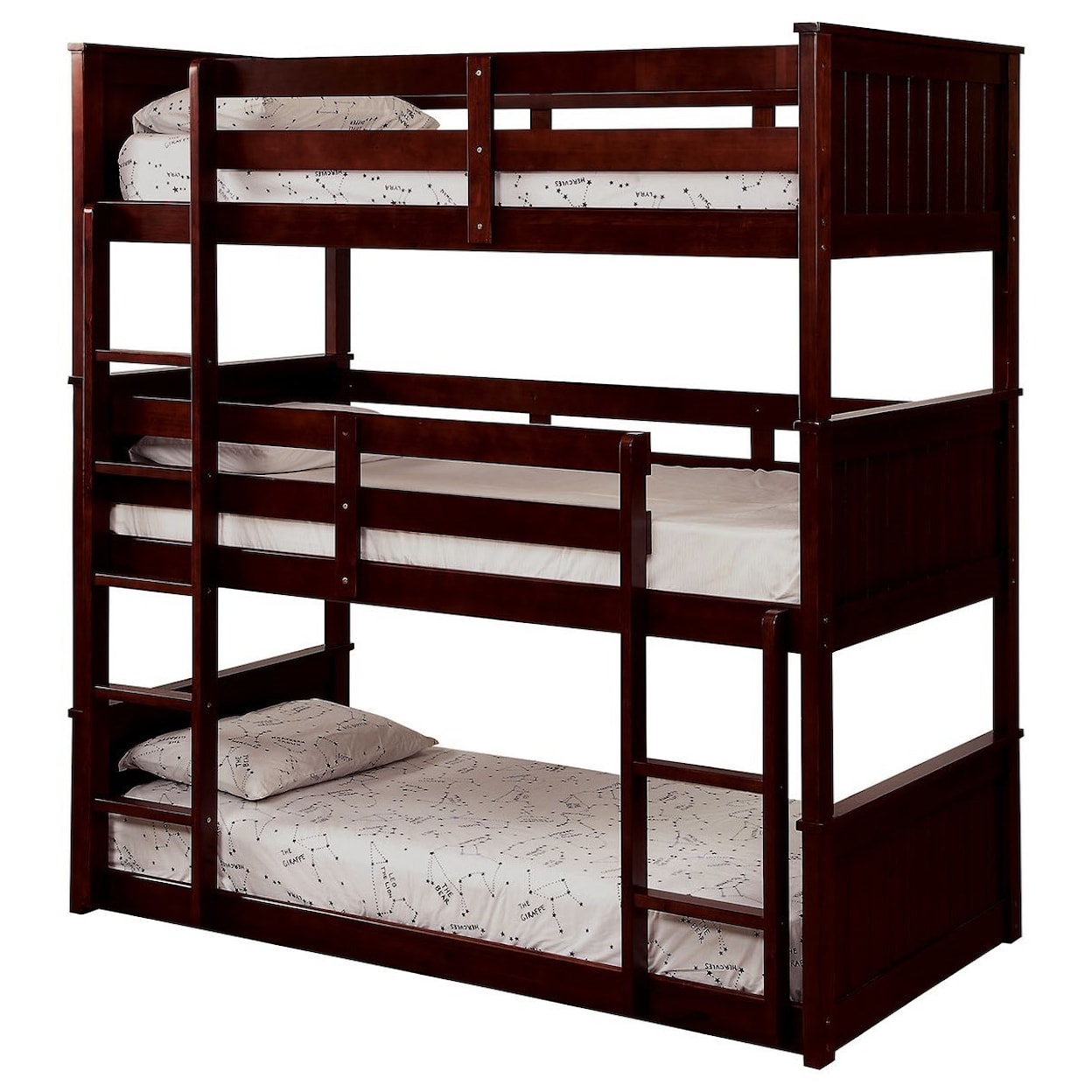 Furniture of America - FOA Therese Twin Triple Decker Bed