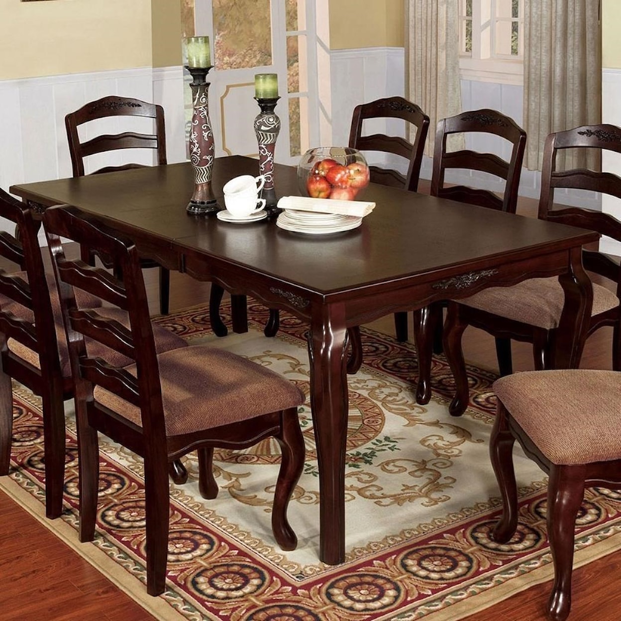 Furniture of America Townsville 78" Dining Table