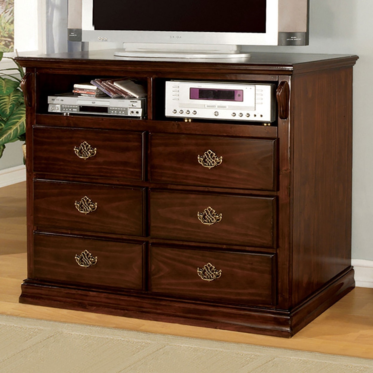 Furniture of America - FOA Tuscan Media Chest