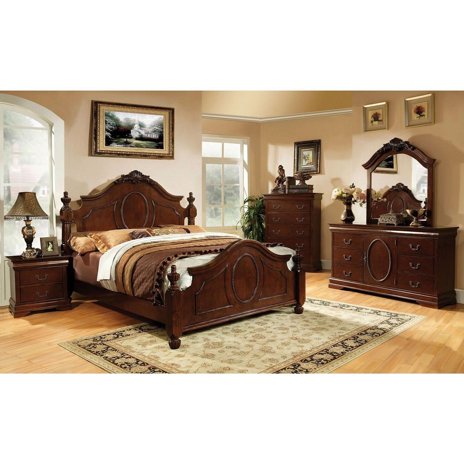 Furniture of America Velda King Bed