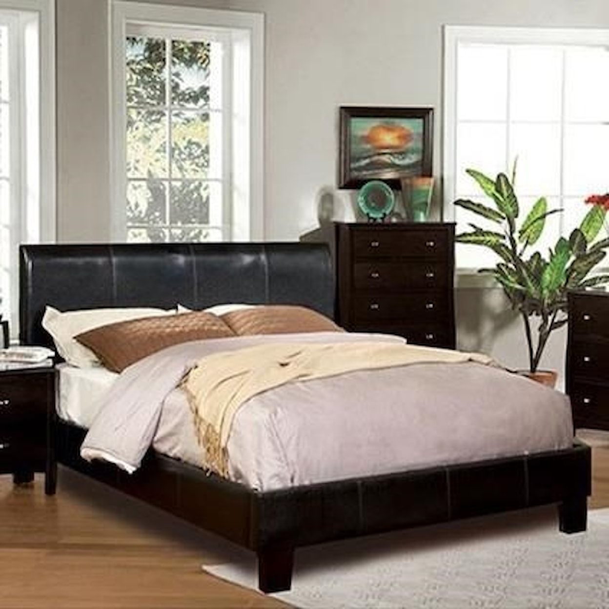 Furniture of America Villa Park California King Bed