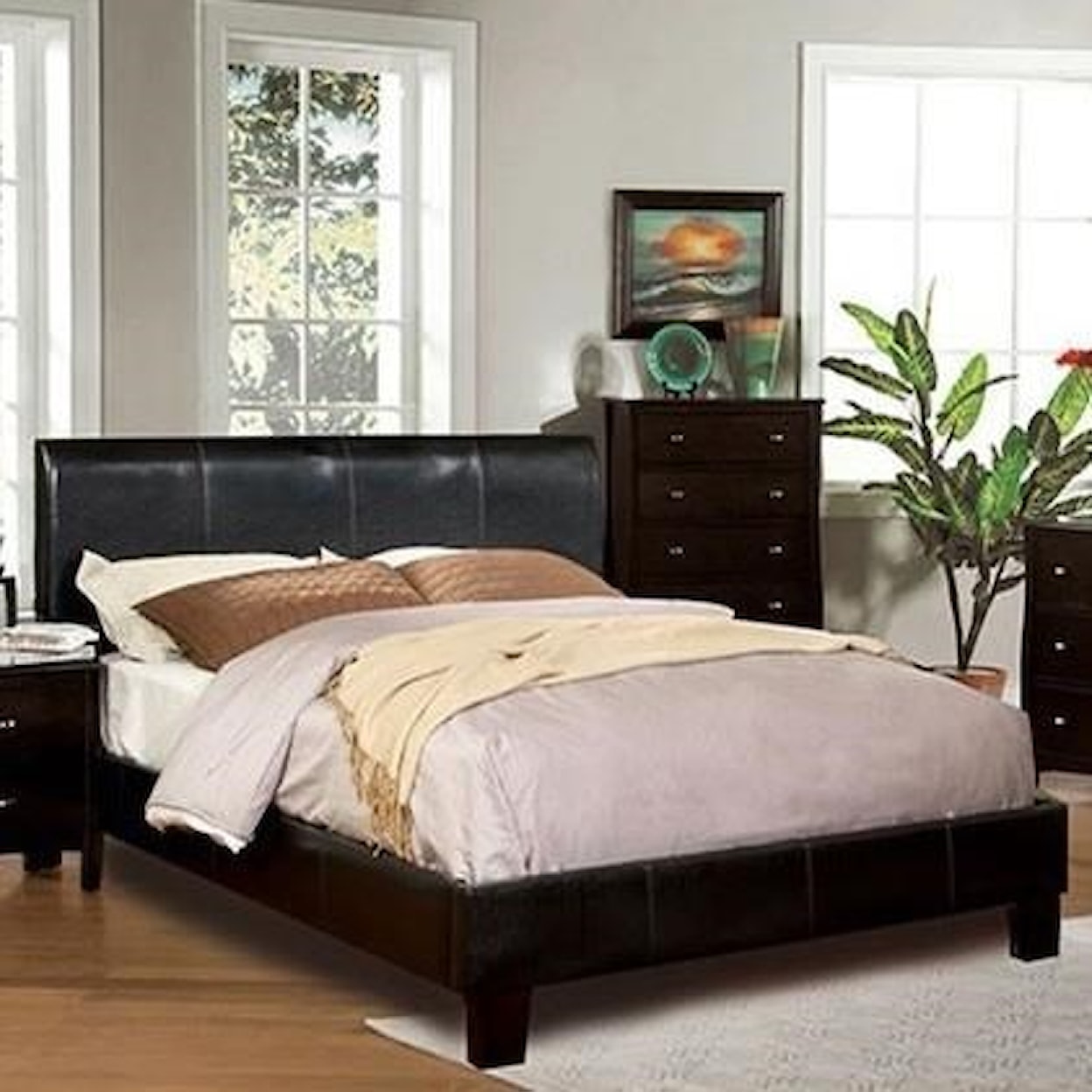 Furniture of America Villa Park King Bed
