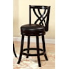 Furniture of America Wendel 24" Swivel Bar Stool