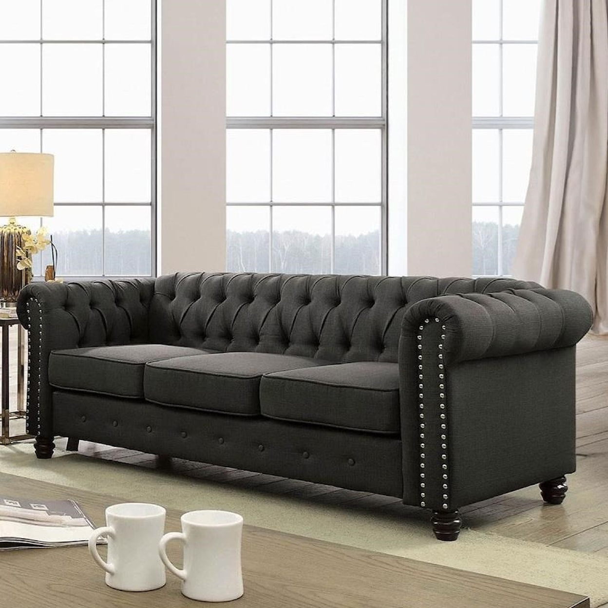 Furniture of America Winifred Sofa